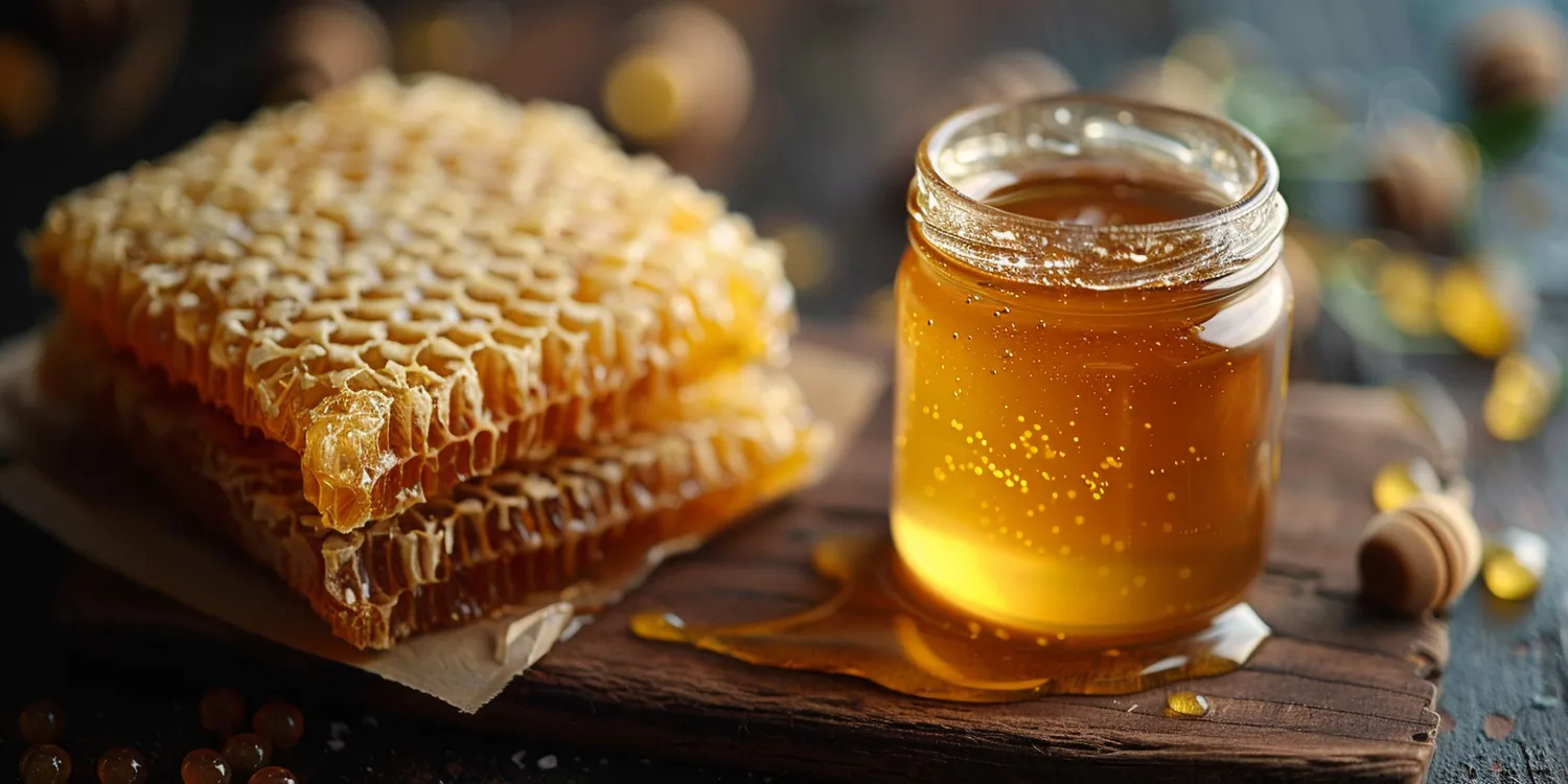 Ciemny miód z czego?