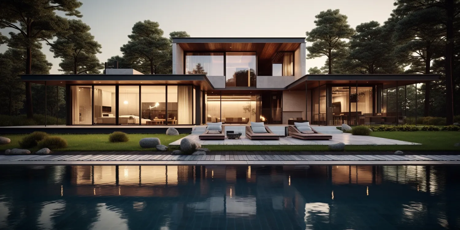 Jak optycznie poszerzyć długi wąski ogród?