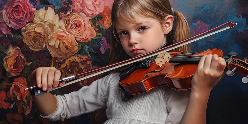 Nauka gry na skrzypcach